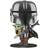 Funko Pop! Vinyl The Mandalorian with Crome Armour Carrying Baby Yoda