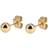 Astrid & Agnes Zero Earrings - Gold