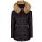 RockandBlue Beam Mid Jacket - Black/Natural (Faux Fur)