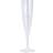 Plastic Champagneglas 10cl 10stk