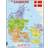 Larsen Political Map of Denmark 70 Brikker