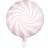 PartyDeco Foil Ballons Candy White/Light Pink