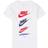 Nike Older Kid's Sportswear T-shirt - White (DH6527-100)