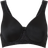 Miss Mary Smooth Lacy Underwired T-shirt Bra - Black
