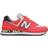 New Balance 574 W - Vivid Coral with White