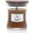 Woodwick Stone Washed Suede Small Duftlys 85g