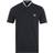 Fred Perry Bomber Collar Polo Shirt - Black