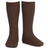 Condor Basic Rib Knee High Socks - Brown (20162_000_390)