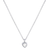 Ted Baker Hannela Heart Pendant Necklace - Silver/Transparent