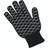 Dangrill Grill Glove with Silicone Grydelap Sort (32x18cm)