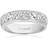 Sif Jakobs Novara Uno Ring - Silver/White