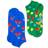 Happy Socks Fruit Low Socks 2-pack - Blue/Green