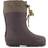 Wheat Thermo Rubber Boot - Espresso