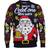 Jule Sweaters Have a Cold One with Santa Sweater - Blue