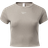 Reebok Classics Ribbed T-shirt Plus Size - Boulder Grey