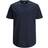 Jack & Jones Ecological Cotton Plus Size T-shirt - Blue/Navy Blazer
