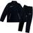 Nike Big Kid's Dri-FIT Academy Knit Football Tracksuit - Black/White/White (CW6133-010)