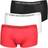 Emporio Armani Logo Band Boxer Briefs 3-pack - Black/White/Red