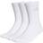 adidas Cushioned Crew Socks 3-pack Unisex - White/Light Solid Grey