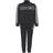 adidas Essentials 3-stripes Shiny Tracksuit - Black/Gray Six/White