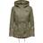 Only Lorca Canvas Parka Jacket - Green/Mermaid