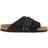 Birkenstock Kyoto Nubuck/Suede Leather - Black