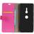 CaseOnline Wallet 2-kort til Sony Xperia XZ2 (H8266) lyserød
