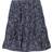 Tommy Hilfiger Ditsy Print Floral Viscose Skirt - Twilight Navy/Multi Stripe (KG0KG064310GZ)