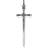 Thomas Sabo Sword Pendant - Silver/Black