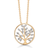 Støvring Design Tree of Life Pendant Necklace - Gold/Diamonds