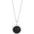 Nordahl Jewellery Sweet Pendent Necklaces - Silver/Onyx