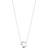 Georg Jensen Love Leaf Heart Necklace - Silver