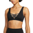 Nike Sneakerkini Scoop Neck Bikini Top - Black/White