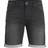 Jack & Jones Rick Icon GE 693 Indigo Knit Denim Shorts - Black/Black Denim