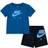 Nike Air Shorts Set - Black/Blue (66J316-023)