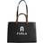 Furla Tote Bags Varsity Style black Tote Bags for ladies