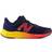 New Balance Kid's Fresh Foam Arishi v4 - Team Navy/Electric Red/Egg Yolk