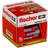 Fischer Duopower dübel 12x60 kipning, knude