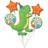 Amscan Animal & Character Balloons Dino-Mite Party Bouquets