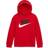 Nike Boy's Club HBR Hoodie - Red/Black (G703G640)