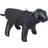 Nobby Hundemantel Sobak 2in1 Rückenlänge schwarz-lila