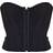 PrettyLittleThing Bandage Hook & Eye Structured Corset - Black