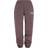 PrettyLittleThing Santa Monica Washed Embroidered Joggers - Dark Brown