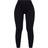 PrettyLittleThing Structured Contour Rib Cuffed Detail Leggings - Black