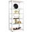 VCM Glasol lV Floor Standing Showcase White Vitrineskab 52x115cm