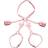 Strict Bondage Harness w/ Bows XL/2XL Pink