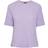 Pieces Amy SS Oversized Tee - Lavender