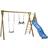 Nordic Play Swing Set incl 1 Swing1 Trapeze Fitting & 1 slide