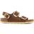 Birkenstock Milano Big Buckle Natural Leather Oiled - Cognac