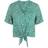 Pieces Nya Tie Top - Verdant Green